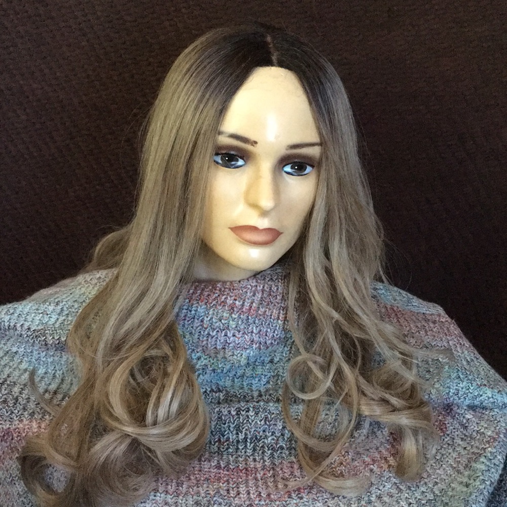 Pre loved AshBlonde Front lace wig